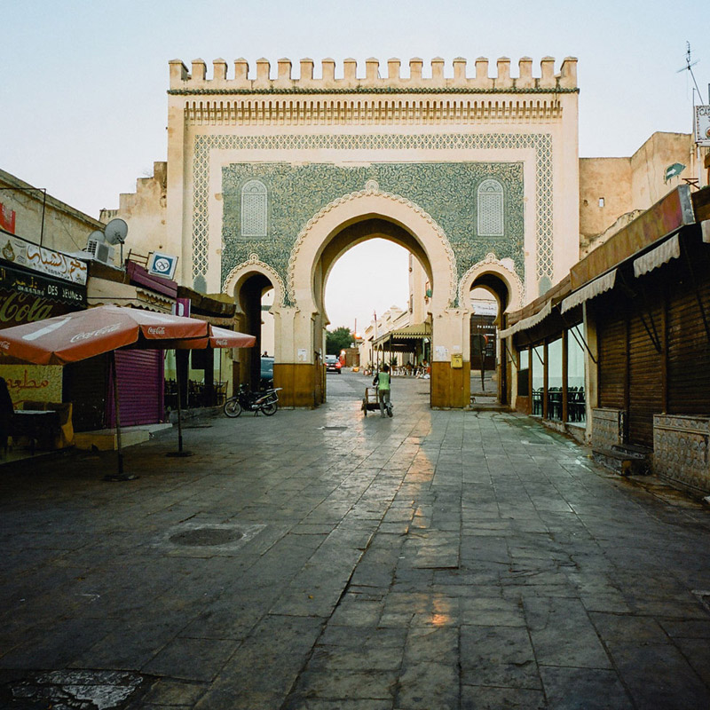 Bab Bou Jeloud, Fes, Gates of Fes, Fez