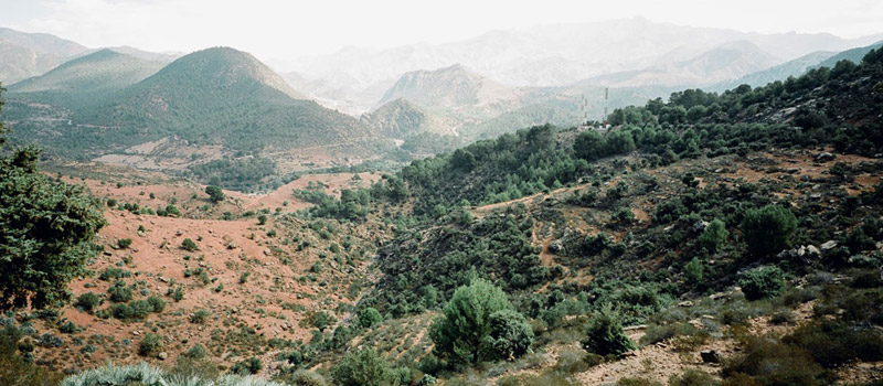 High Atlas Mountains, Morocco Landscape