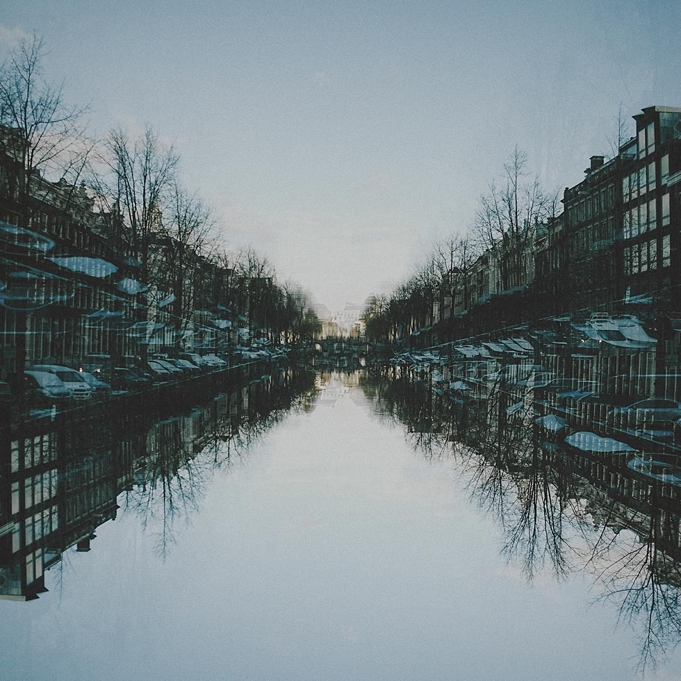 Amsterdam Canal Reflection