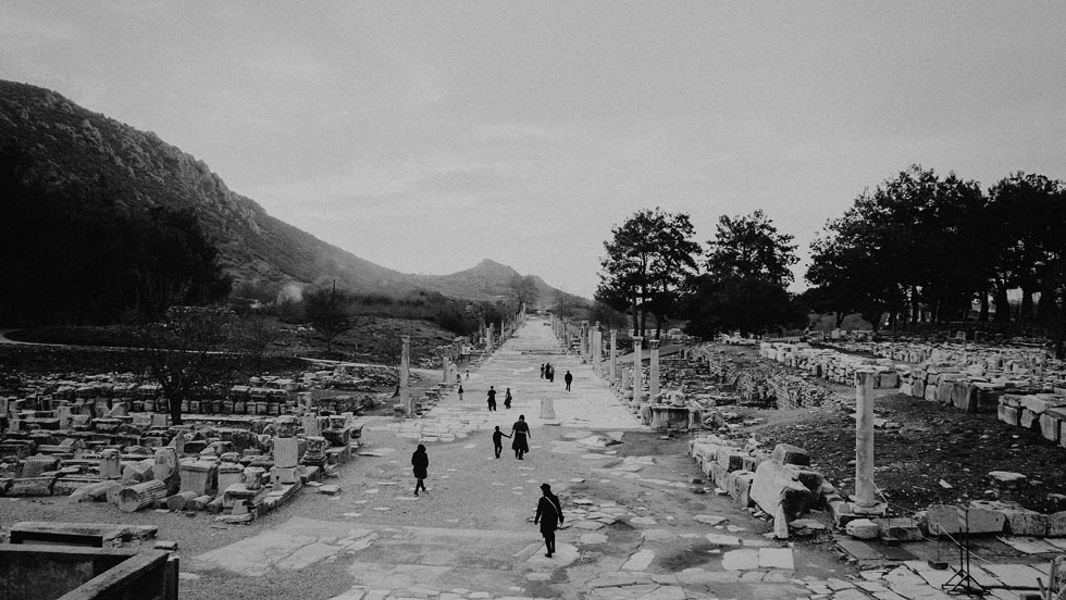 Ephesus, Traveling Turkey in Winter, Turkish Ruins