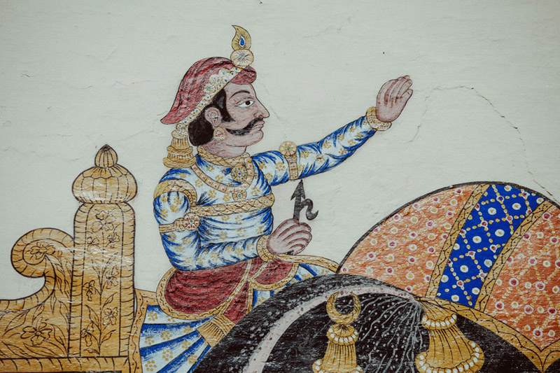 Artwork in Udaipur India