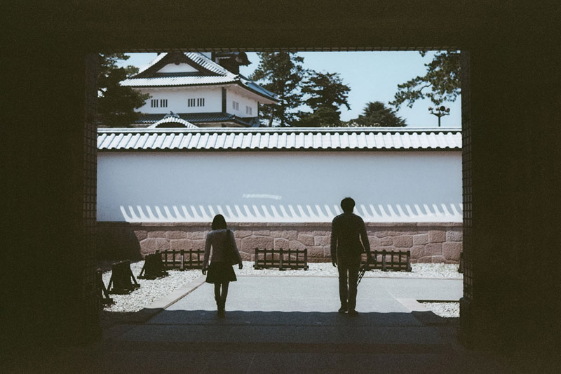 Kanazawa Castle, Tomasz Wagner, Castles in Japan, Contax G2, Japan 35mm Film Photography