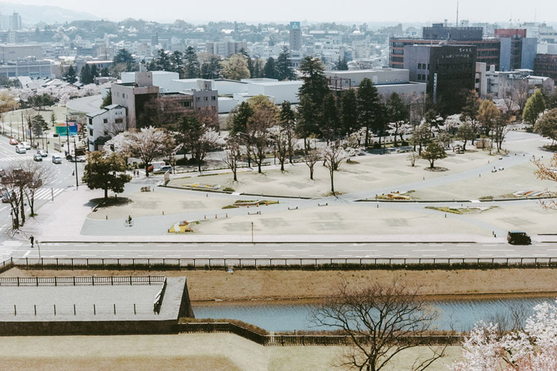 Kanazawa, Tomasz Wagner, Spring in Japan, Contax G2, Japan 35mm Film Photography