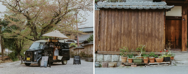 Mobile Coffee Shop, Tomasz Wagner, Kyoto, Contax G2, Japan 35mm Film Photography