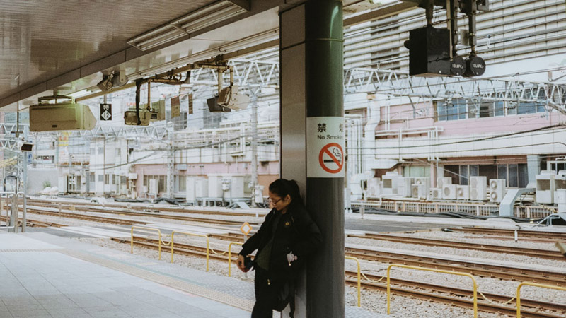 Tokyo Transportation, Tomasz Wagner, Contax G2, Japan 35mm Film Photography