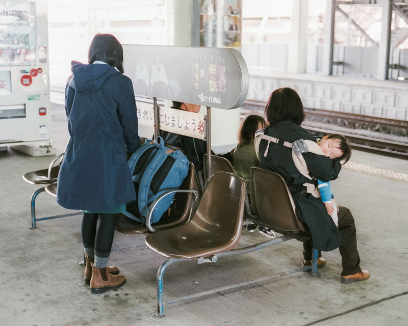 Japanese Train Station, Japan Travel Blog, Tomasz Wagner