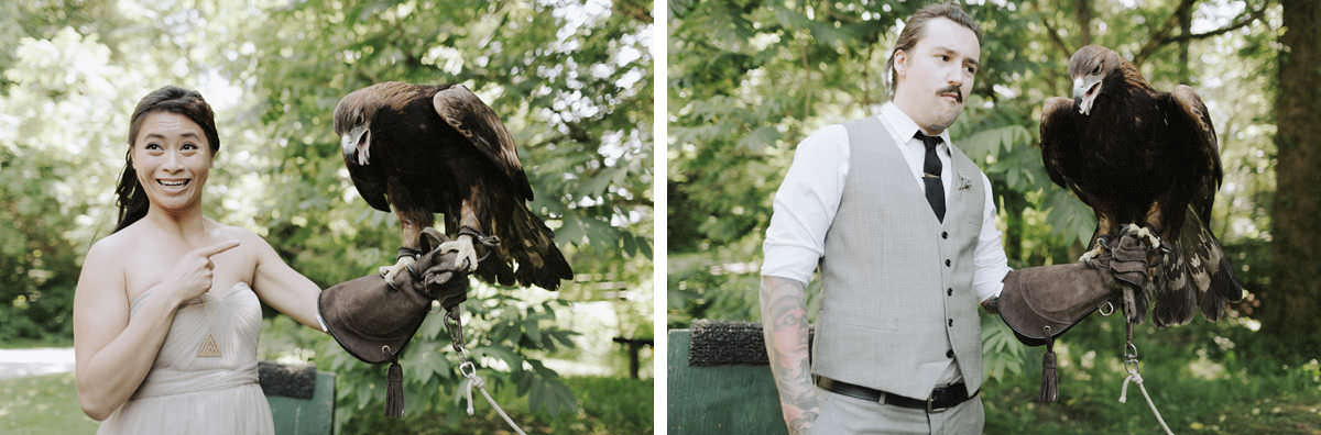 birds of prey wedding hire vancouver