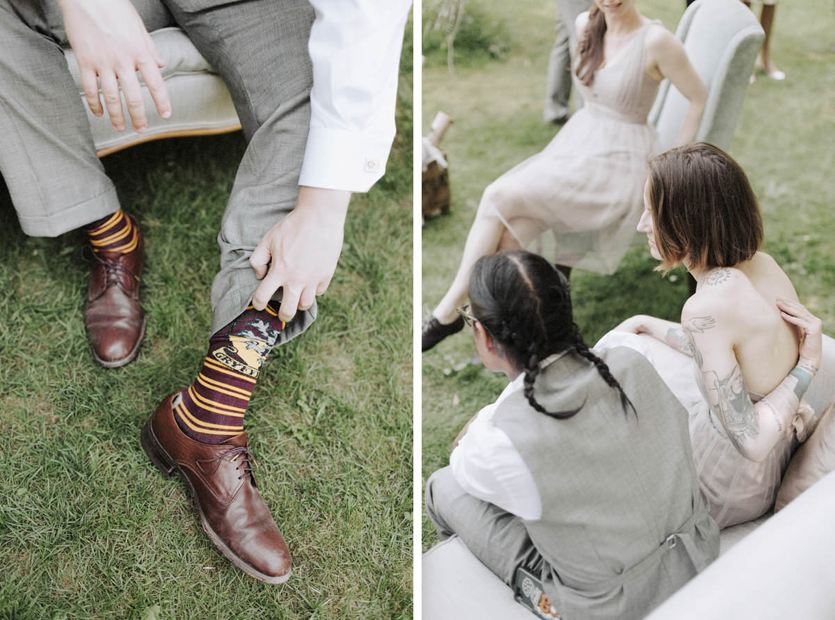 groom harry potter socks