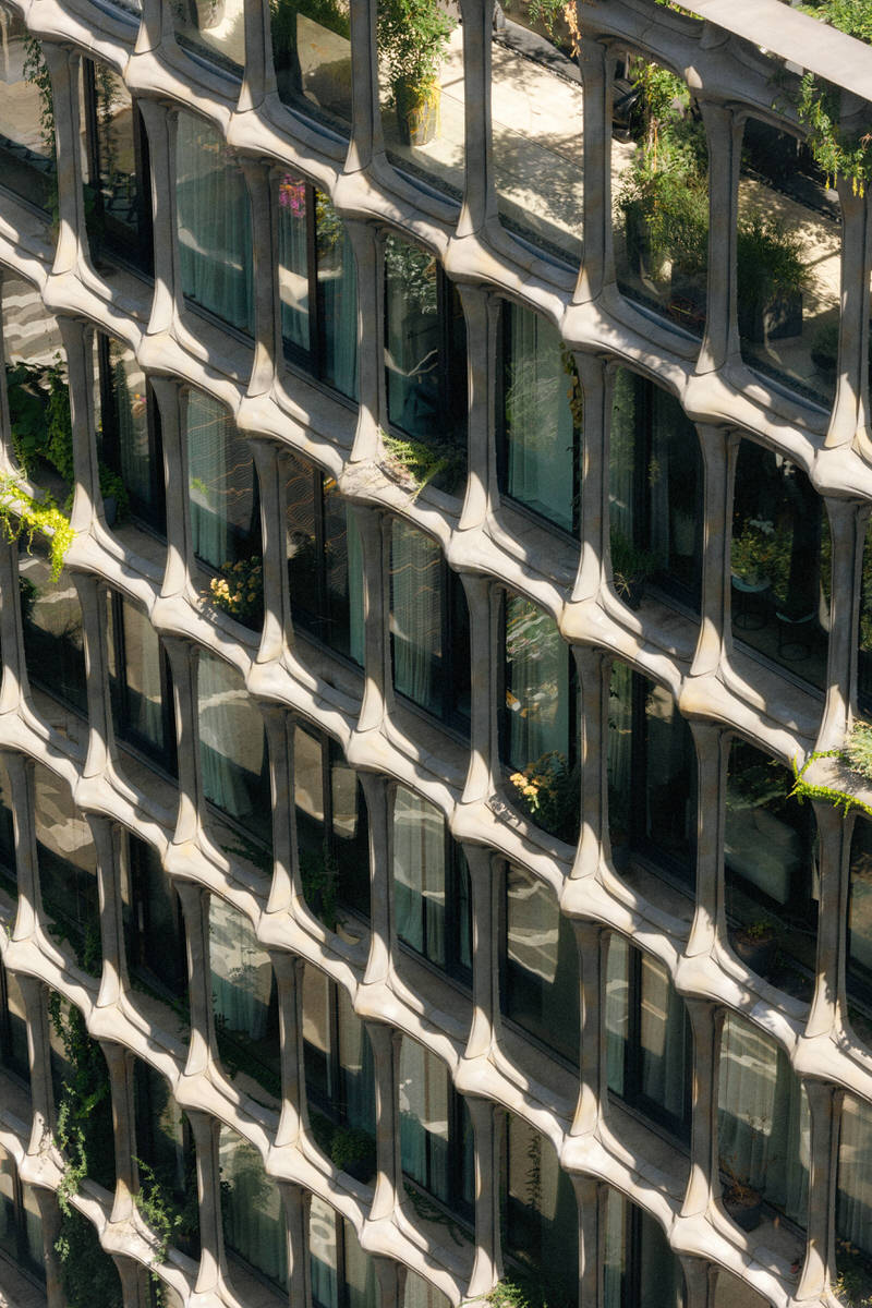 architectural details of a building in NYC