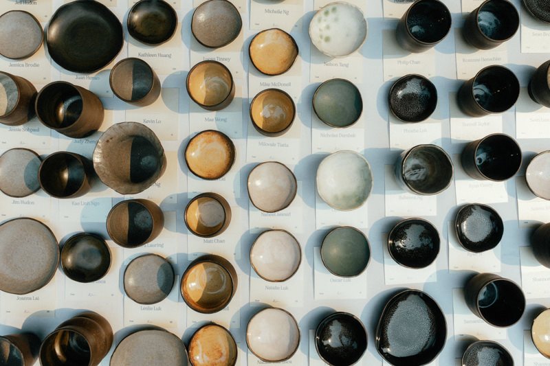 handmade ceramics for wedding guest favours